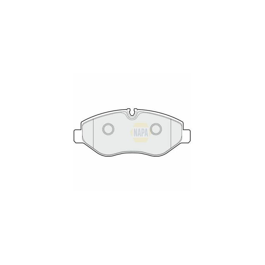 Plaquettes de frein NBP1430 NAPA