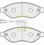 Plaquettes de frein NBP1453 NAPA