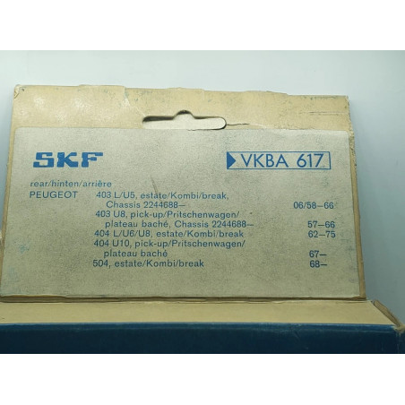 Kit de roulement de roue arrière VKBA617 SKF