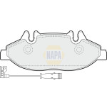 Plaquettes de frein NBP1044 NAPA
