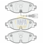 Plaquettes de frein NBP1437 NAPA
