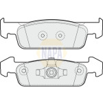 Plaquettes de frein NBP1385 NAPA