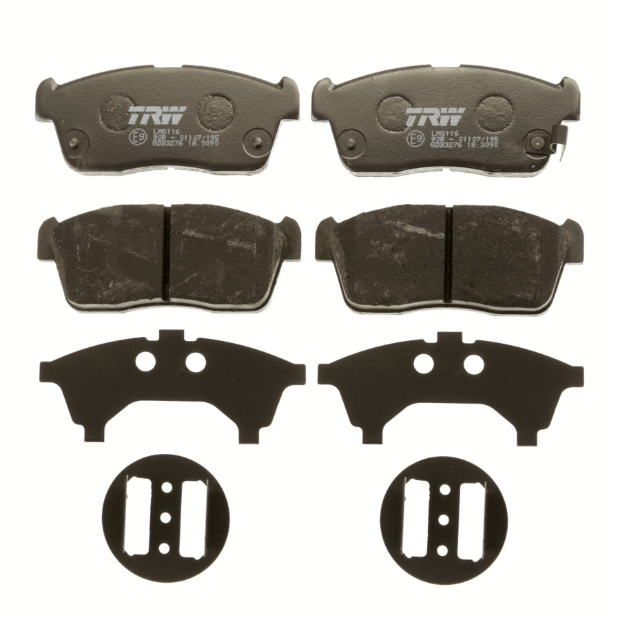 Plaquettes de frein GDB3276 TRW