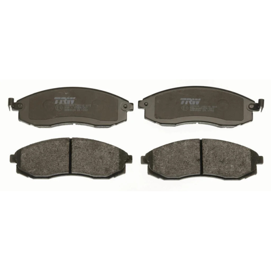 Plaquettes de frein GDB3124 TRW