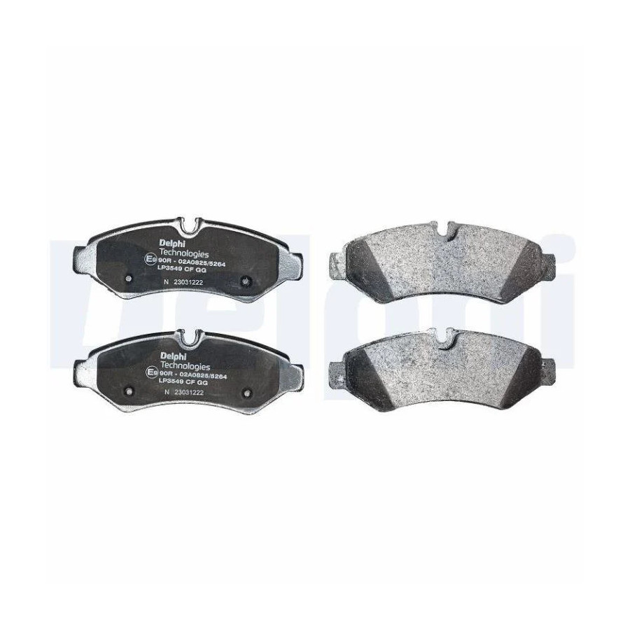 Plaquettes de frein LP3549 DELPHI