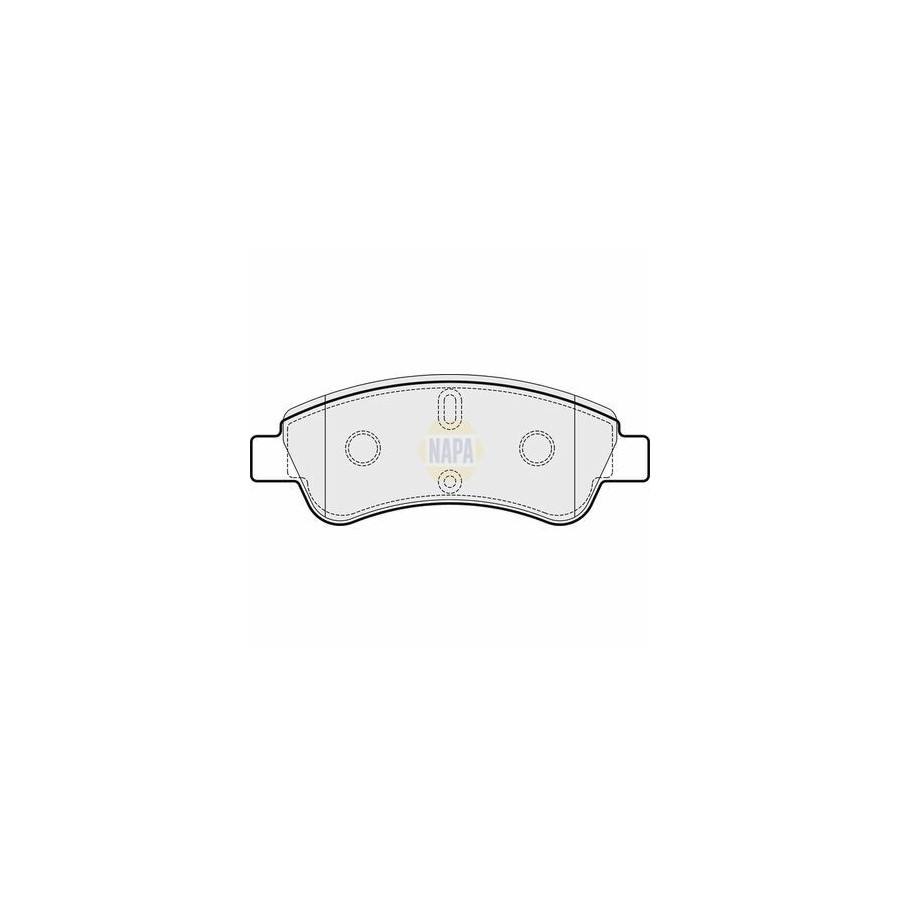 Plaquettes de frein NBP1146 NAPA