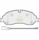 Plaquettes de frein NBP1254 NAPA