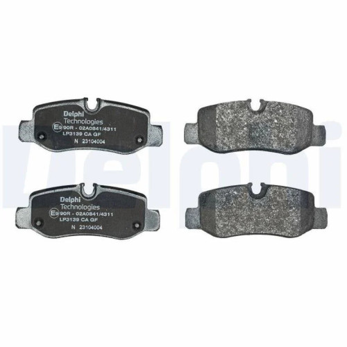 Plaquettes de frein LP3139 DELPHI