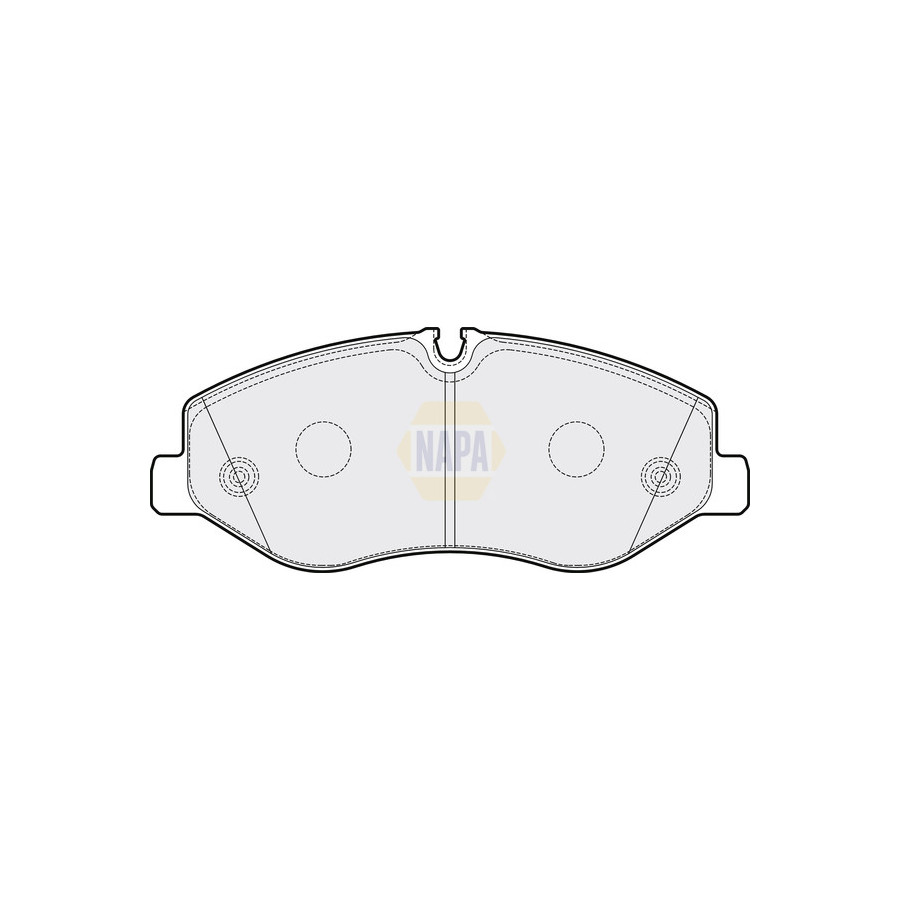 Plaquettes de frein NBP1526 NAPA