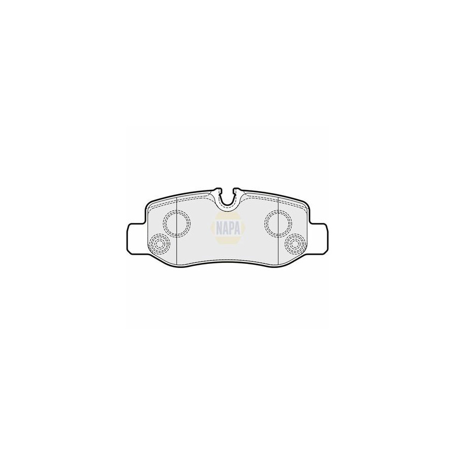 Plaquettes de frein NBP1110 NAPA
