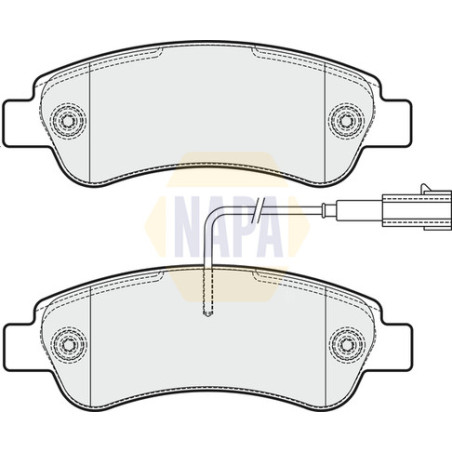 Plaquettes de frein NBP1415 NAPA