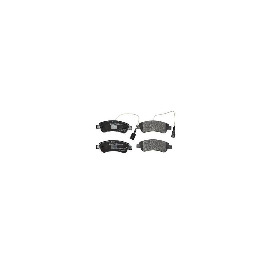 Plaquettes de frein LP3153 DELPHI