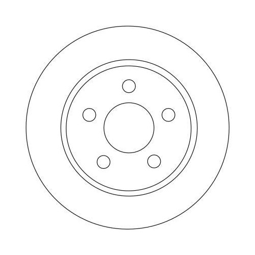 [EMBHS] Jeu de disques de frein 562361B DENDIX