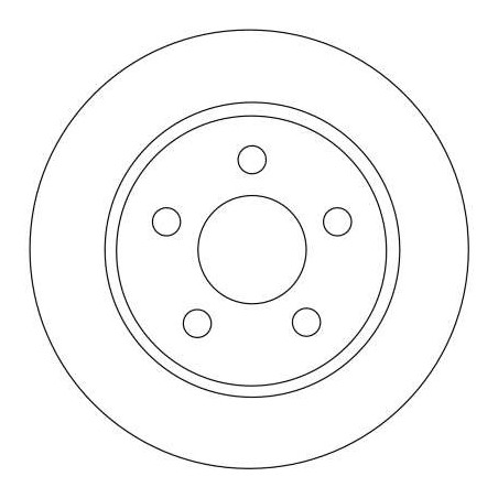 [EMBHS] Jeu de disques de frein 562361B DENDIX