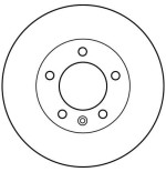 Disque de frein P331-020 PALIDIUM