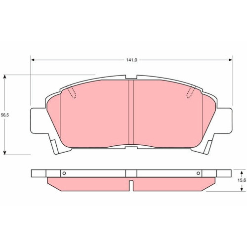 Plaquettes de frein RBP299 REQUAL