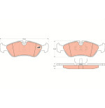 Plaquettes de frein RBP128 REQUAL