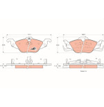 Plaquettes de frein RBP026 REQUAL