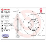 Disque de frein 09.D529.13 BREMBO