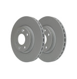 Jeu de disques de frein RDV355 REQUAL