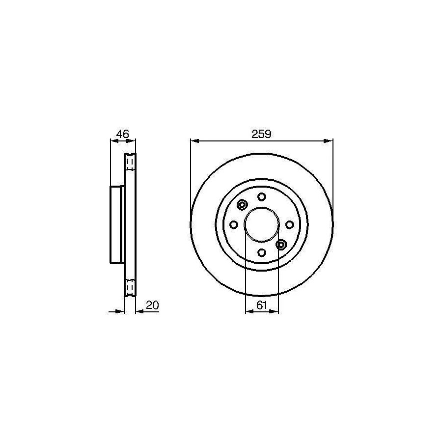 Jeu de disques de frein BS7876 BRECO