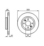 Jeu de disques de frein BS7876 BRECO