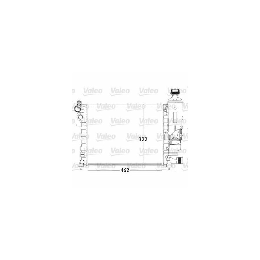 Radiateur 731498 VALEO