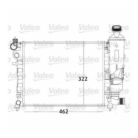 Radiateur 731498 VALEO