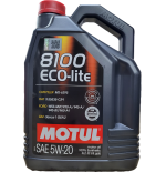 Huile moteur 8100 ECO-LITE 5W-20 5L 109104 MOTUL