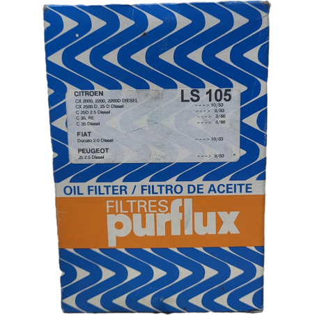 Filtre à huile LS105 PURFLUX